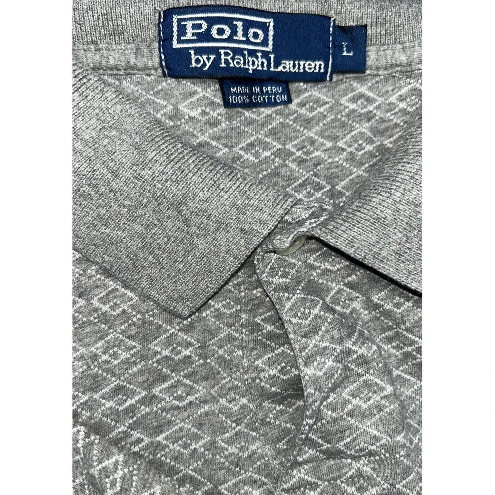 Polo Ralph Lauren Short Sleeve Polo,‎ Men's Large, 100% Cotton
